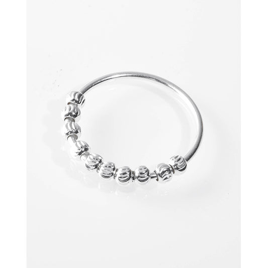 Stylish Sterling Silver Anxiety Ring for Women