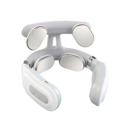 Portable 4-Node Neck Massager