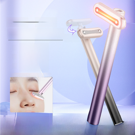 EMS Eye Massager with Heating and Cream Infuser