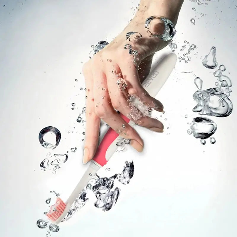 Electric Toothbrush with 2 Soft Brush Heads