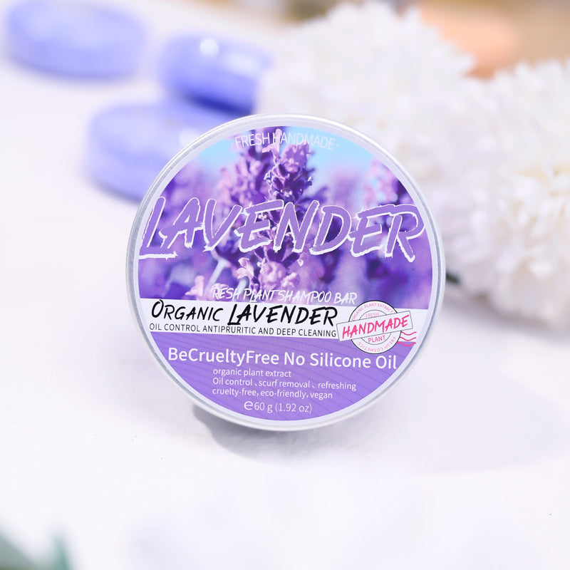 Lavender Handmade Shampoo Soap Bar for Moisture Control
