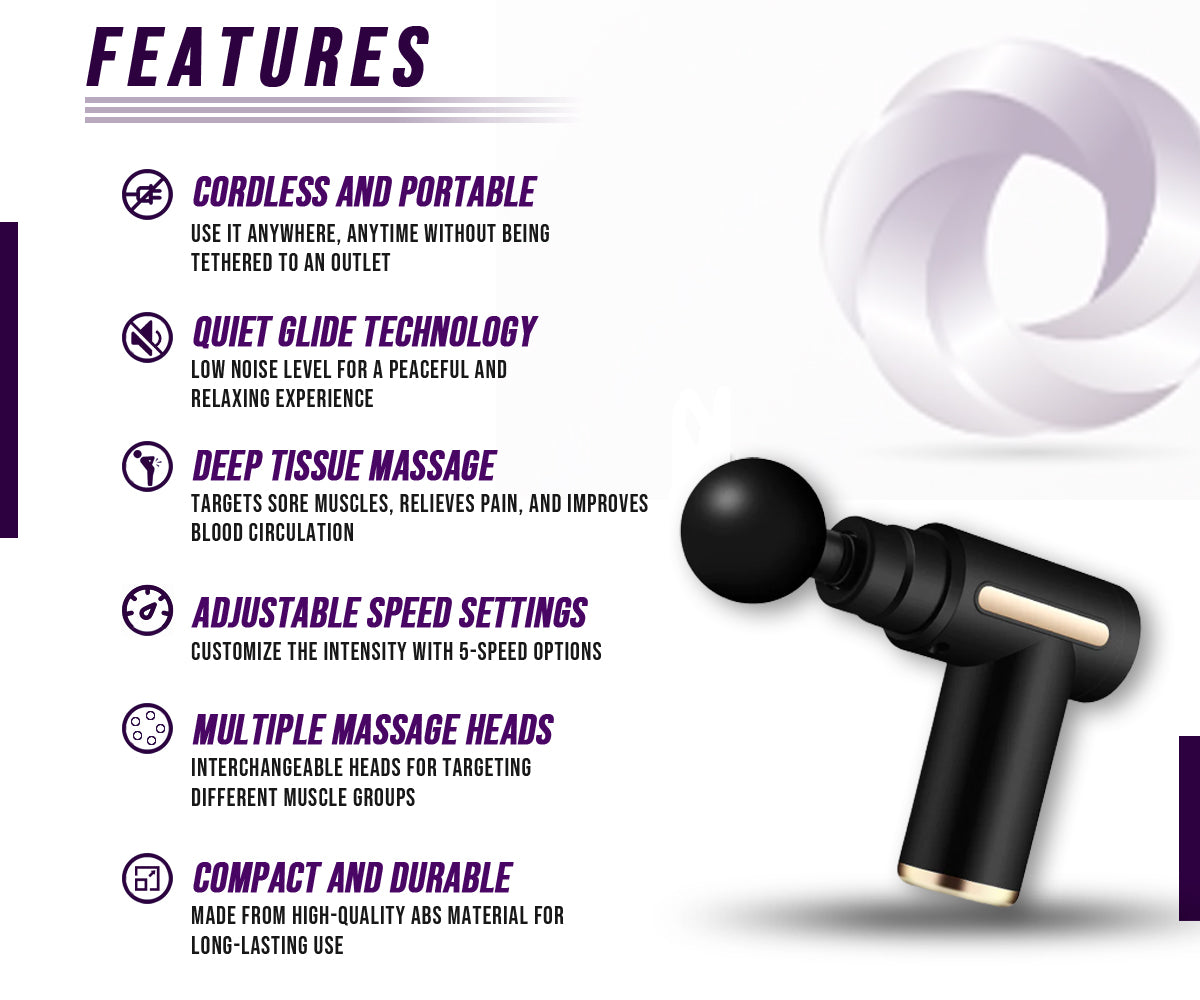 Deep Tissue Massage Gun