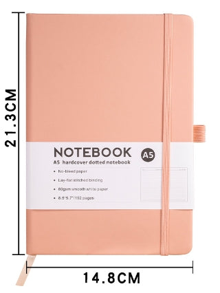 Soft Leather Cover Journal Notebook Diary