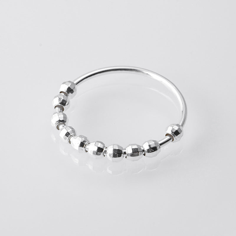 Stylish Sterling Silver Anxiety Ring for Women