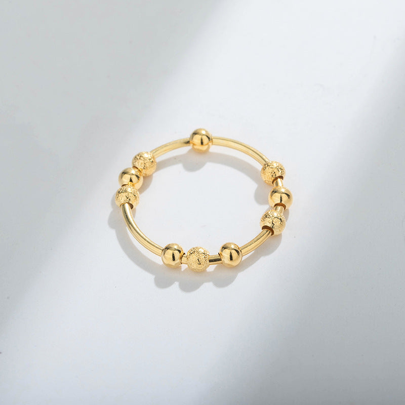 Stylish Sterling Silver Anxiety Ring for Women