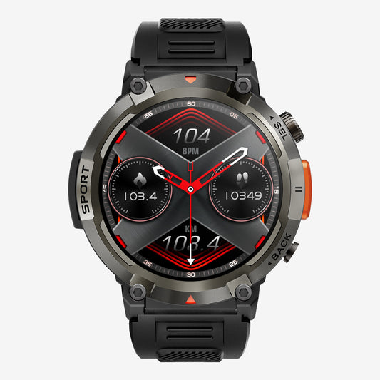 Outdoor Smartwatch for Sports and Health Tracking