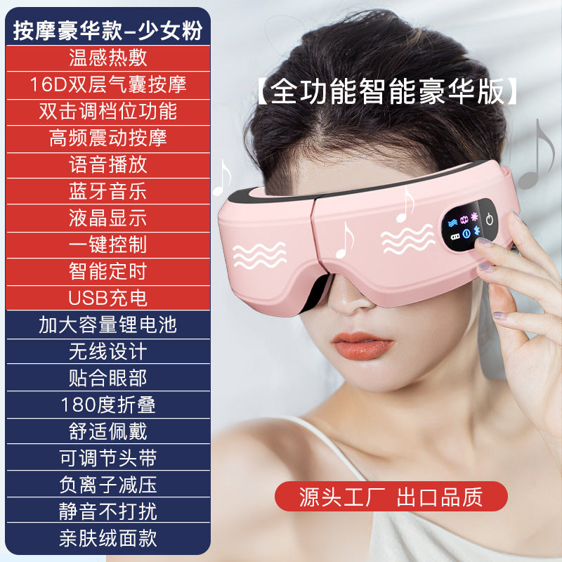 Electric Eye Massager with Heat and Vibration Function