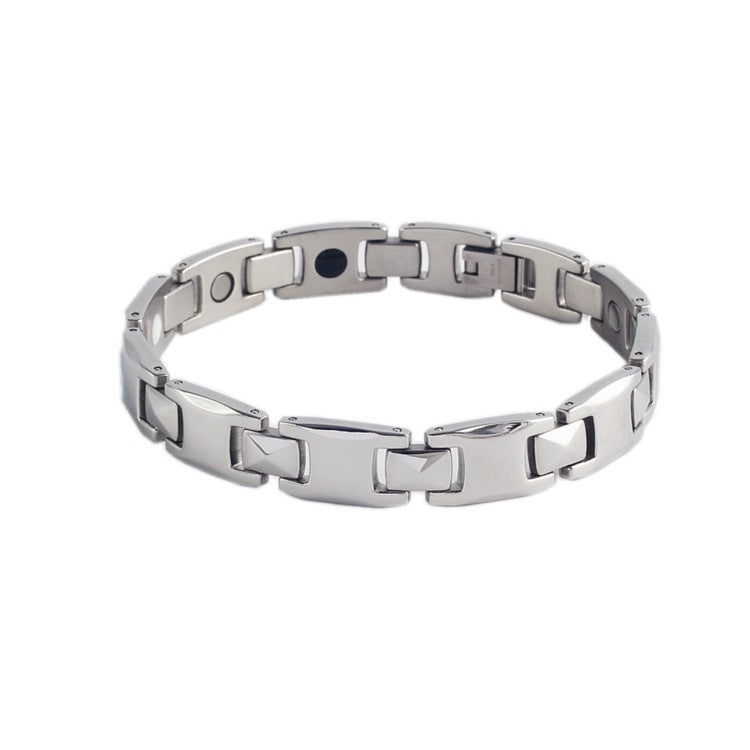 Korean Stainless Steel Magnetic Health Care Bracelet