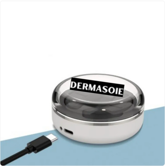 Heated Eye Massager with Hot Compress for Home Eye Care and Relaxation