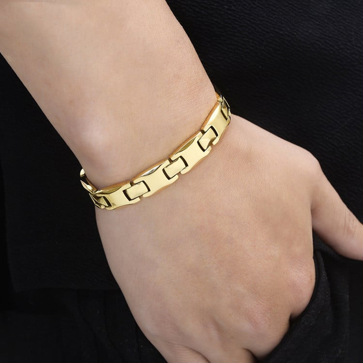 Korean Stainless Steel Magnetic Health Care Bracelet