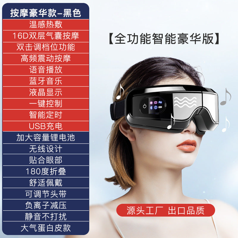 Electric Eye Massager with Heat and Vibration Function