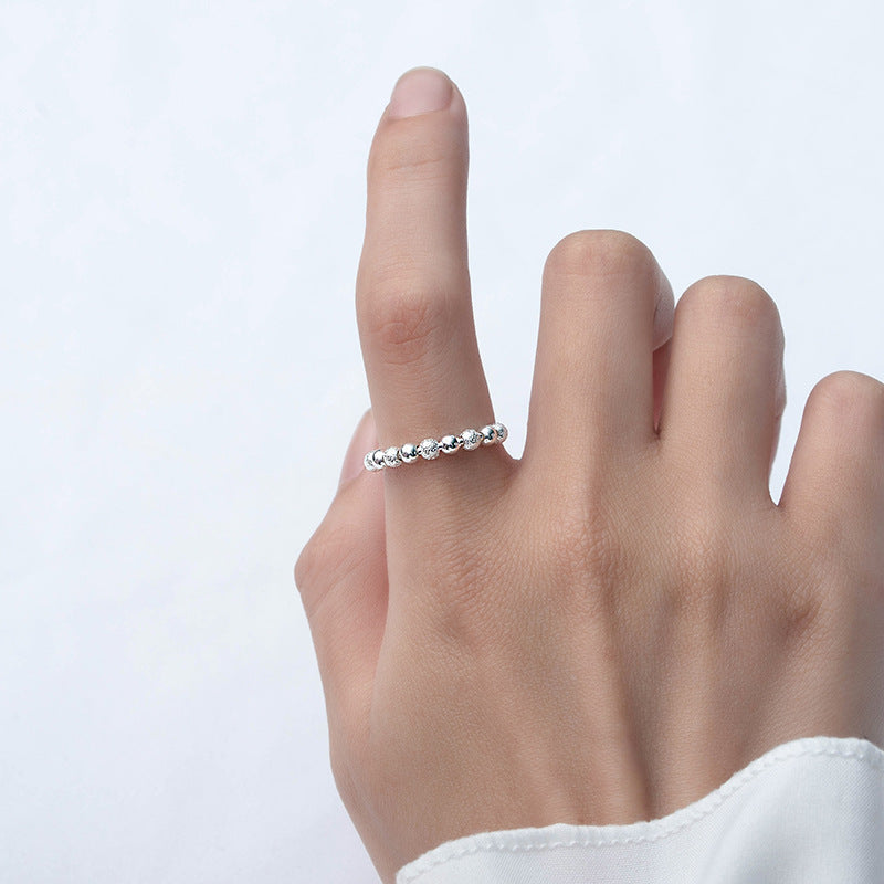 Stylish Sterling Silver Anxiety Ring for Women