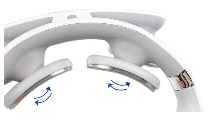 Portable 4-Node Neck Massager