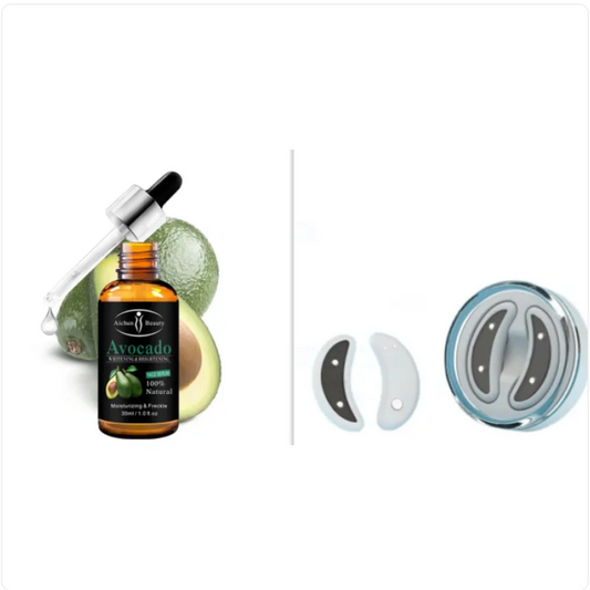 Heated Eye Massager with Hot Compress for Home Eye Care and Relaxation